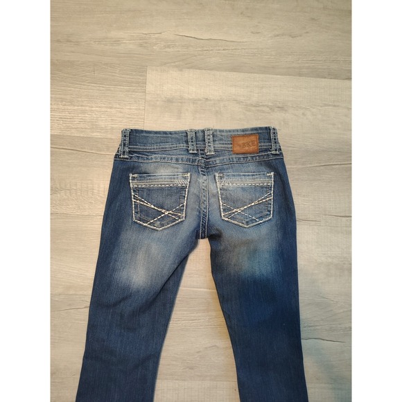 Buckle Women's Blue Boot Cut Jeans - Picture 4 of 9